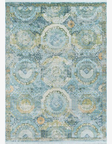 Light Blue Havana Rug