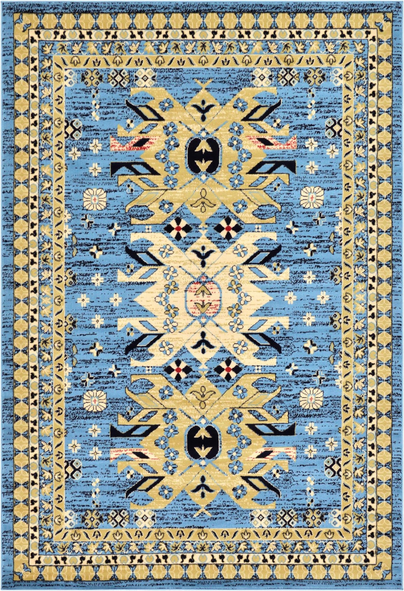 185cm x 275cm Heriz Design Rug