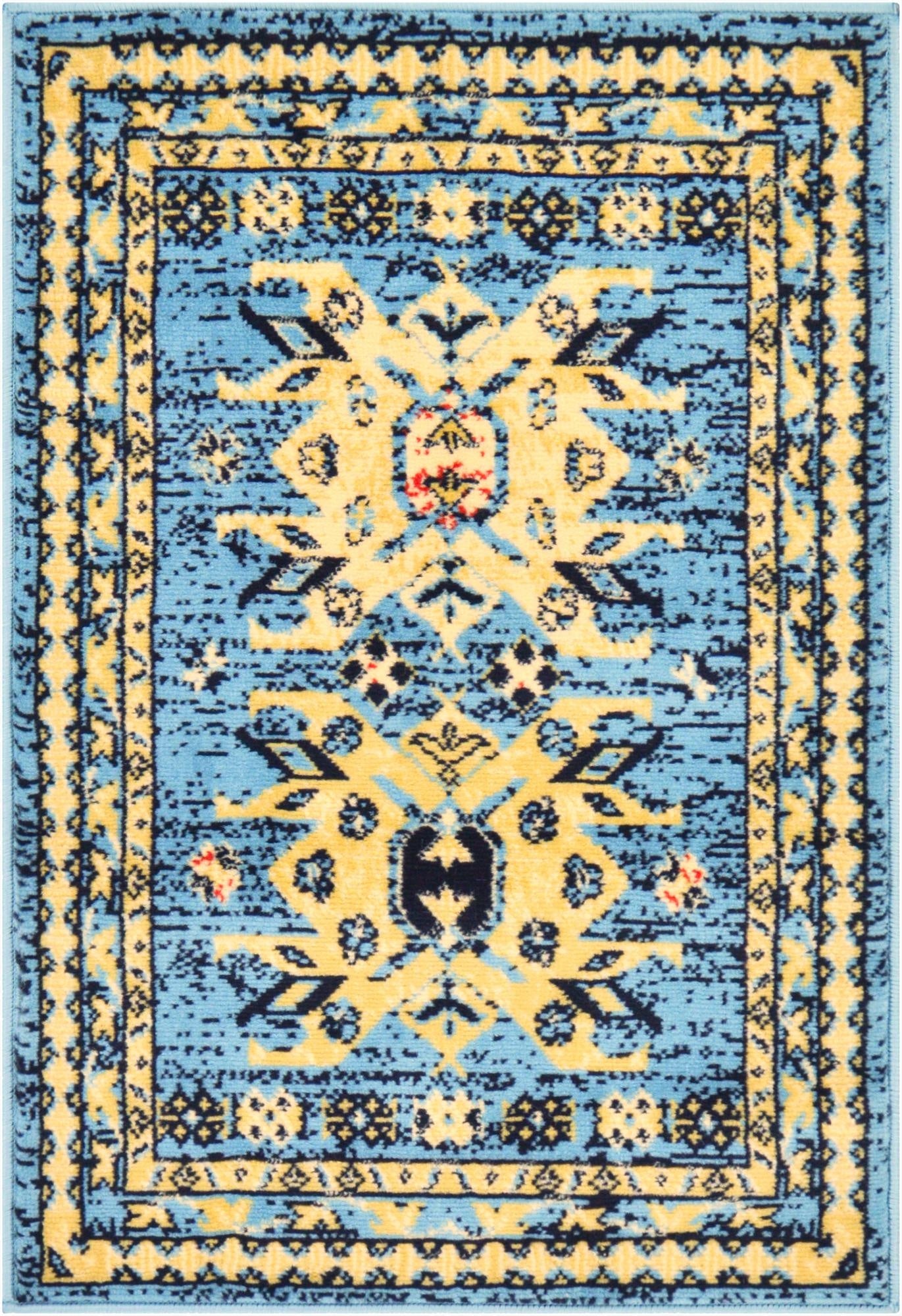 2' x 3' Heriz Design Rug