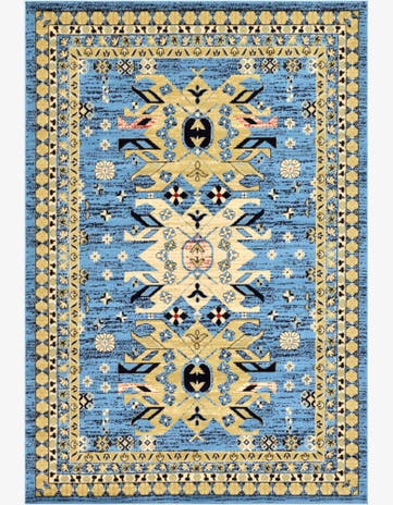 6' x 9' Heriz Design Rug