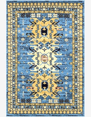 4' x 6' Heriz Design Rug