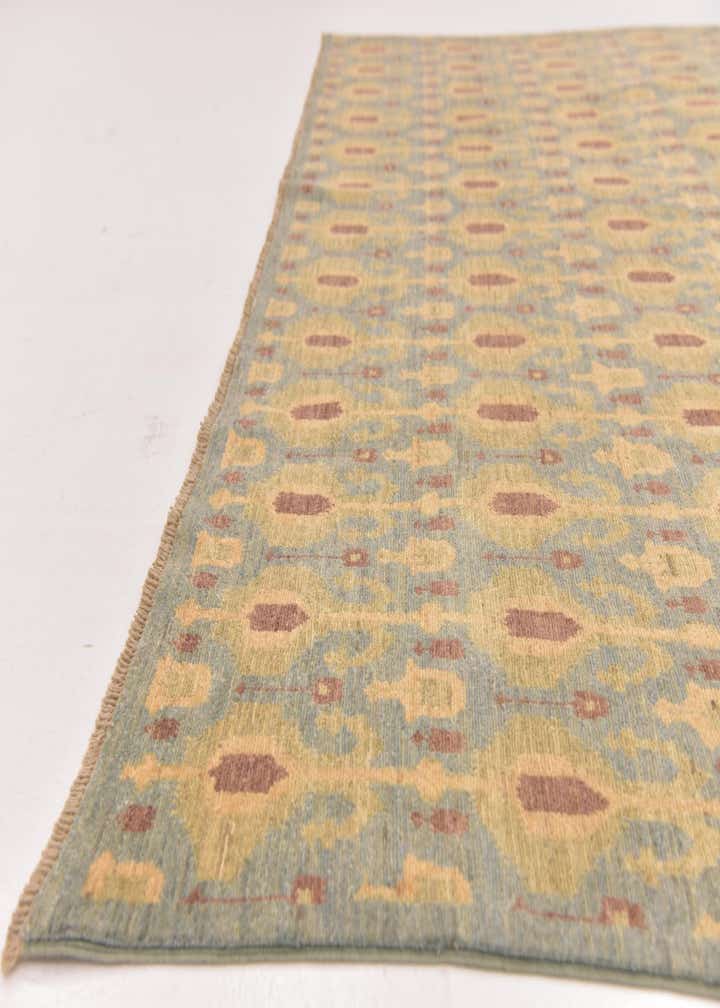 8' x 9' 9 Hand Knotted Ikat Rug