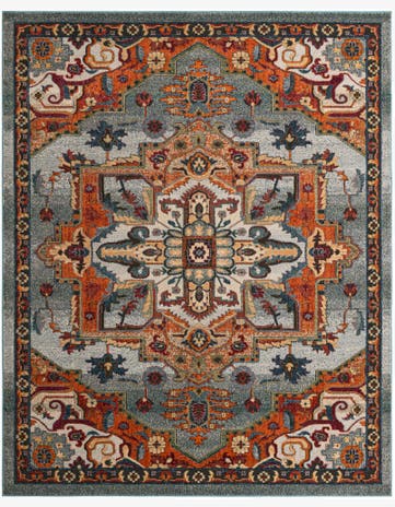 Light Blue Isabella Rug