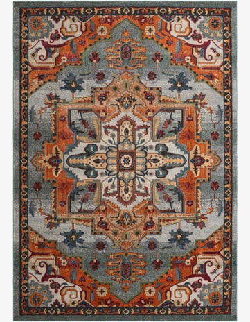 Light Blue Isabella Rug