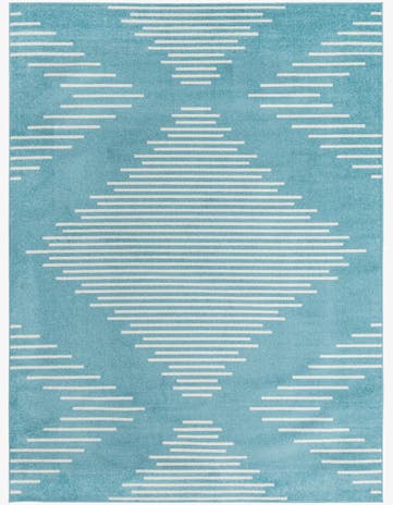 Light Blue Kai Rug
