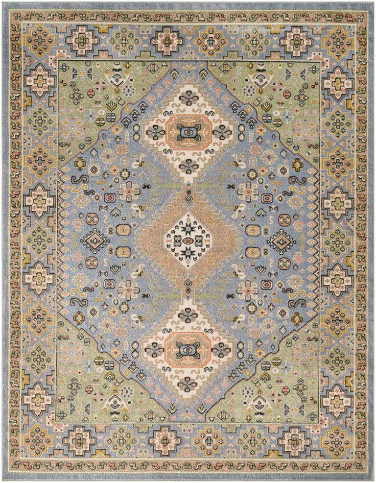 Detail image of 7' 10 x 10' Kamala Washable Rug