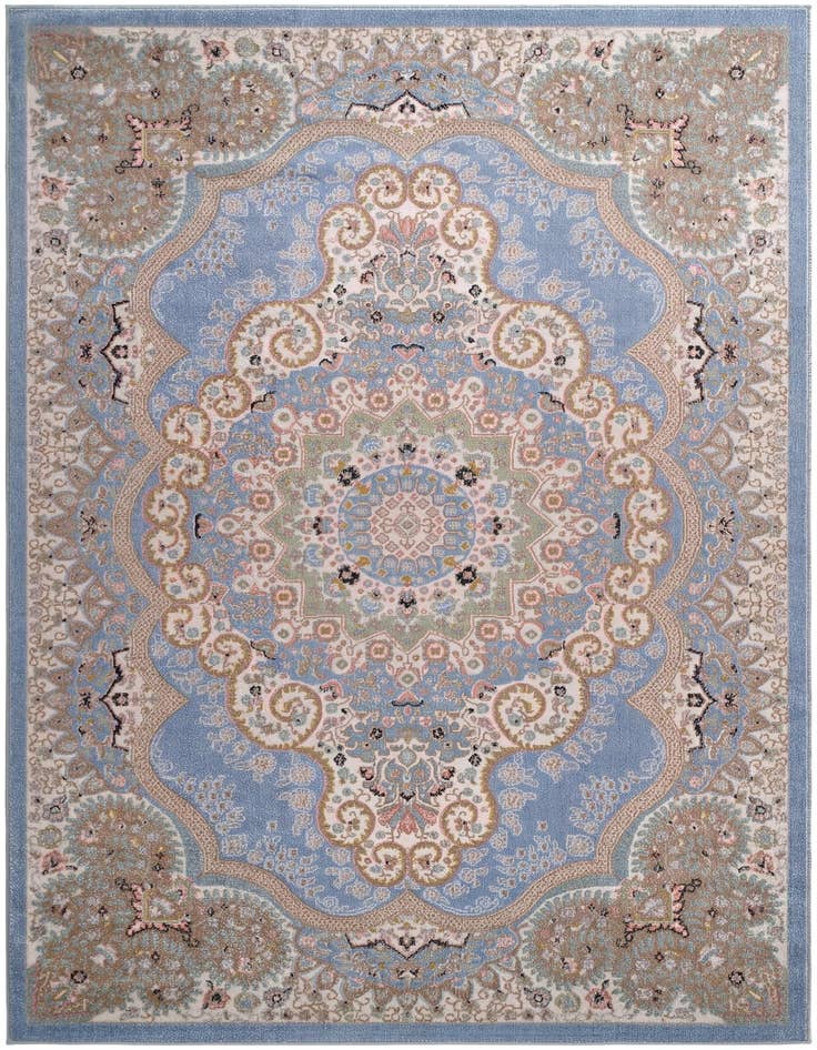 Detail image of 6' x 9' Kamala Washable Rug