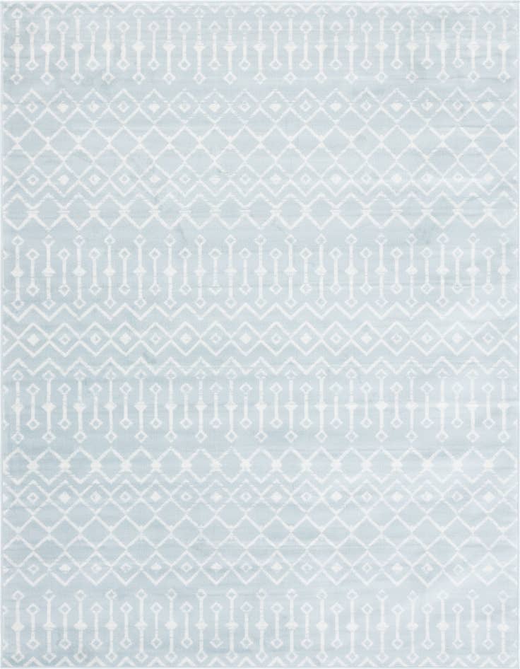 Detail image of 7' 10 x 10' Kasbah Trellis Rug