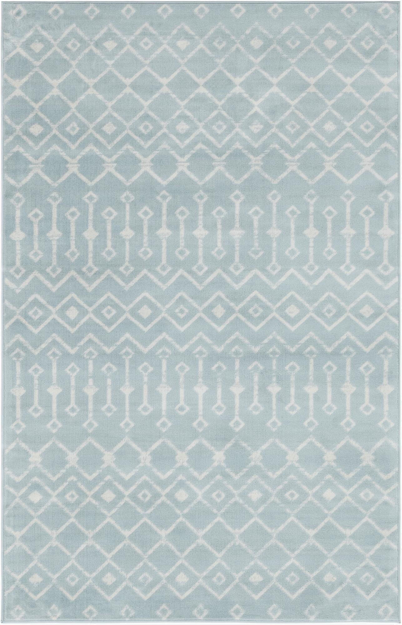 Primary image 5' 3 x 8' Kasbah Trellis Rug