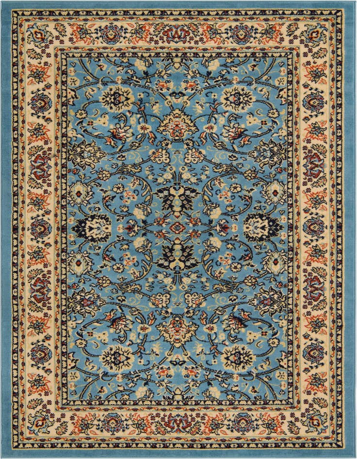 Detail image of 5' 3 x 8' Kashan Design Rug