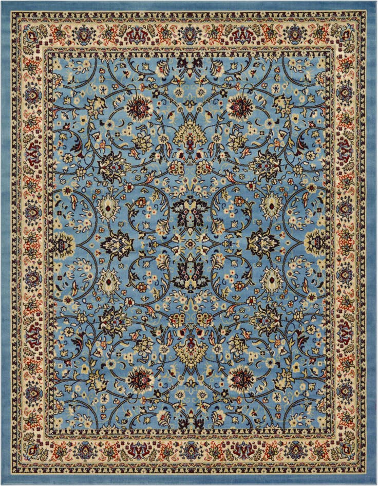 Detail image of 7' 10 x 10' Kashan Design Rug