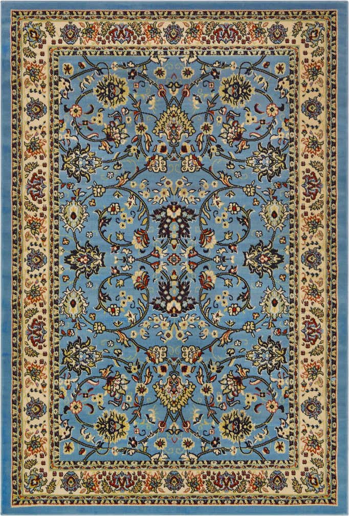 6' x 9' Kashan Design Rug