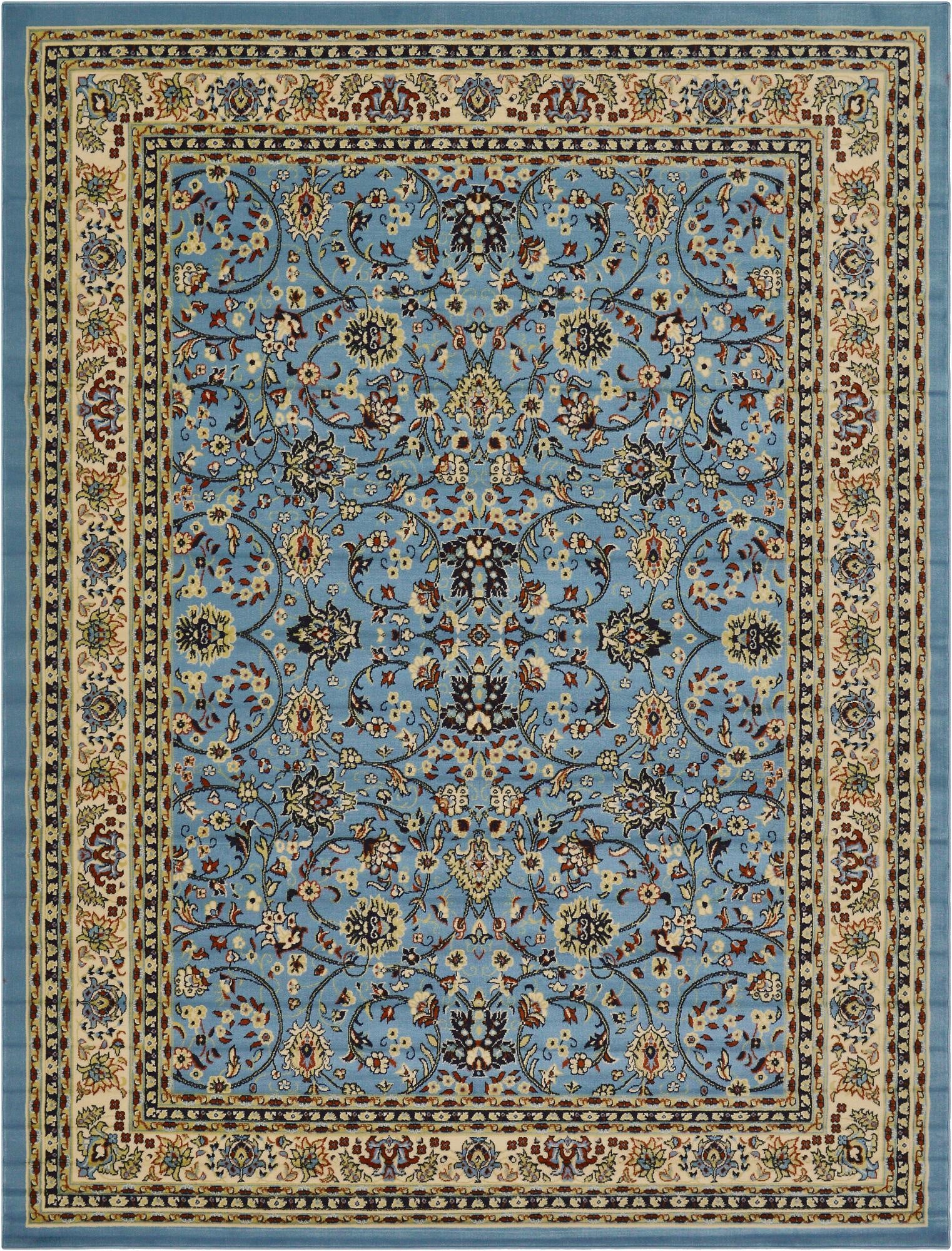 Primary image 9' x 12' Kashan Design Rug