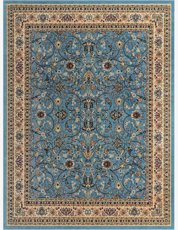 10' x 13' Kashan Design Rug