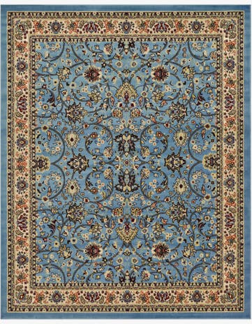 7' 10 x 10' Kashan Design Rug
