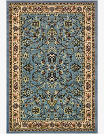 4' x 6' Kashan Design Rug