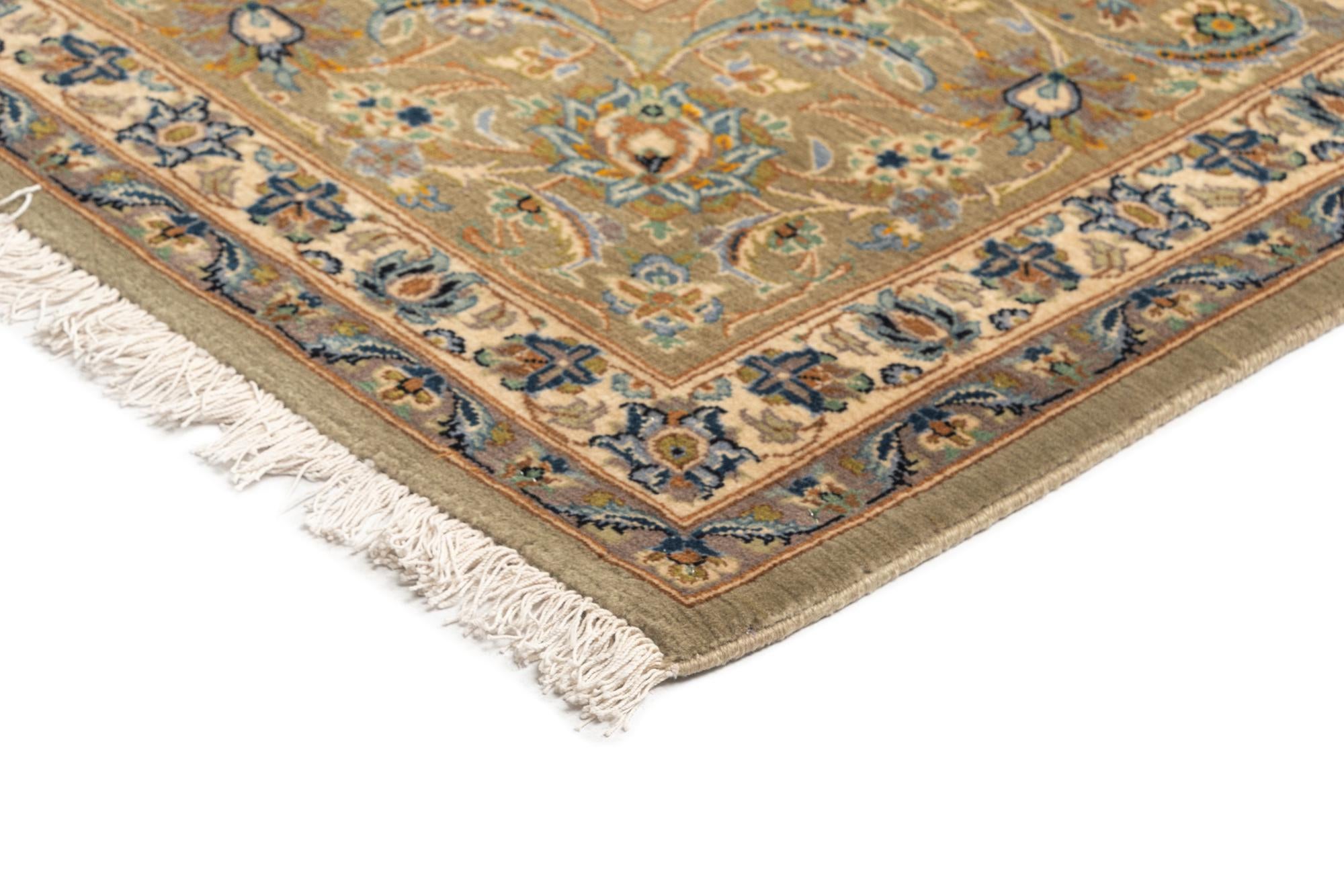 9' 8 x 13' 7 Kashan Wool Rug