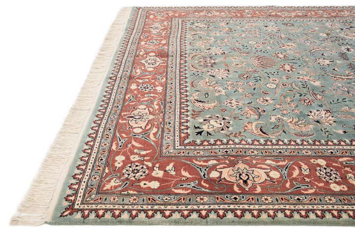 6' 1 x 9' 10 Kashan Wool Rug