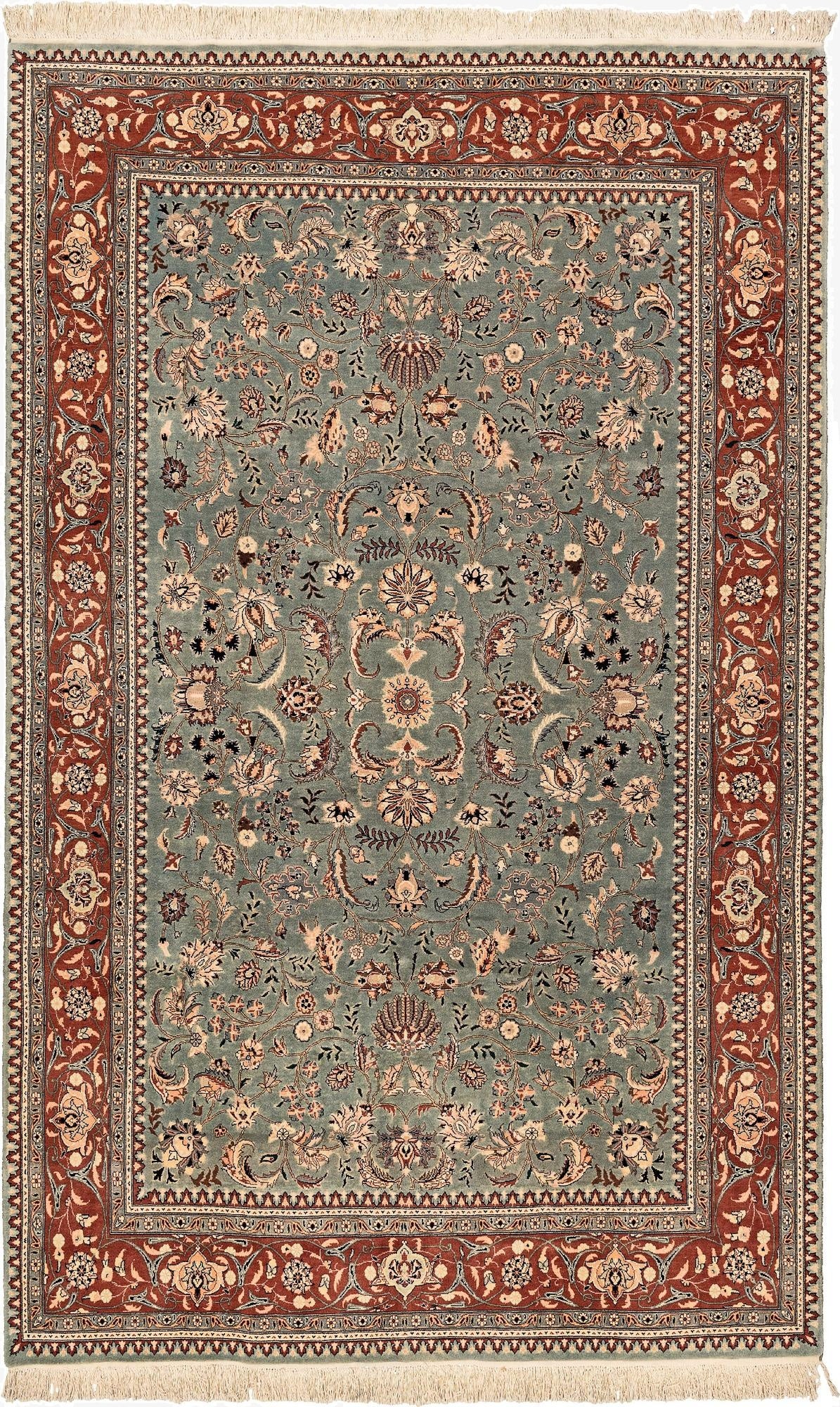 185cm x 300cm Kashan Wool Rug