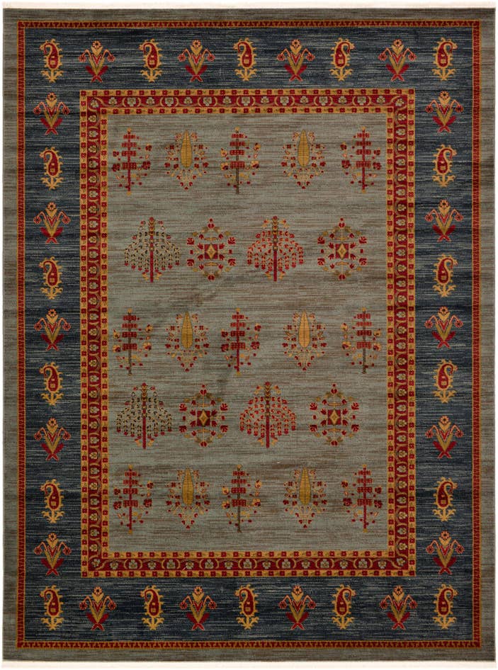 Detail image of 9' x 12' Kashkuli Gabbeh Rug