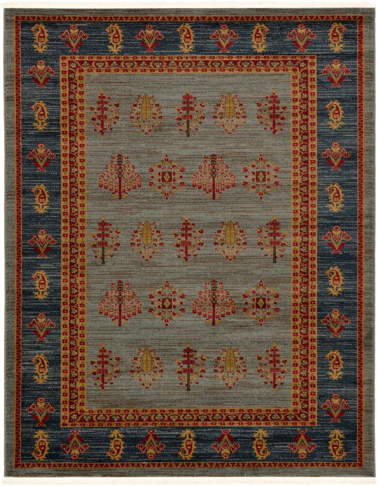 Detail image of 5' x 8' Kashkuli Gabbeh Rug