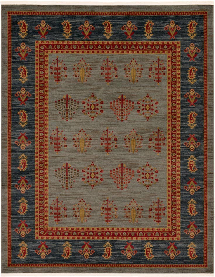 Detail image of 8' x 10' Kashkuli Gabbeh Rug