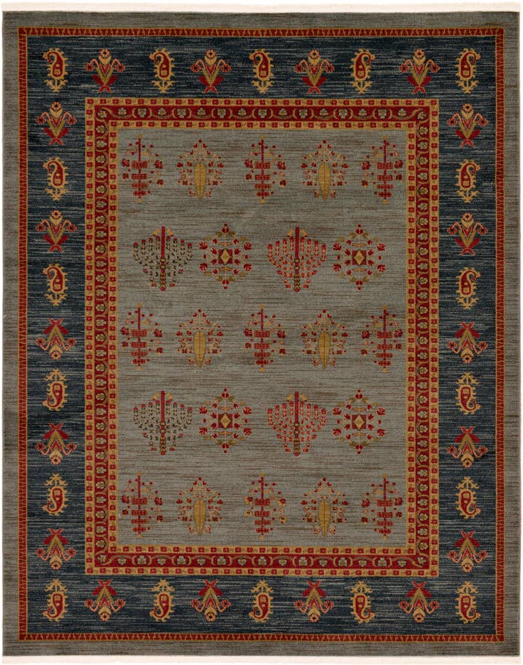 Detail image of 8' x 10' Kashkuli Gabbeh Rug