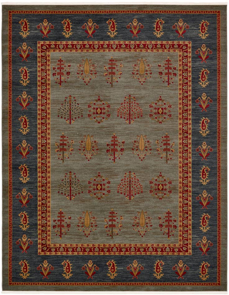 Detail image of 10' x 13' Kashkuli Gabbeh Rug