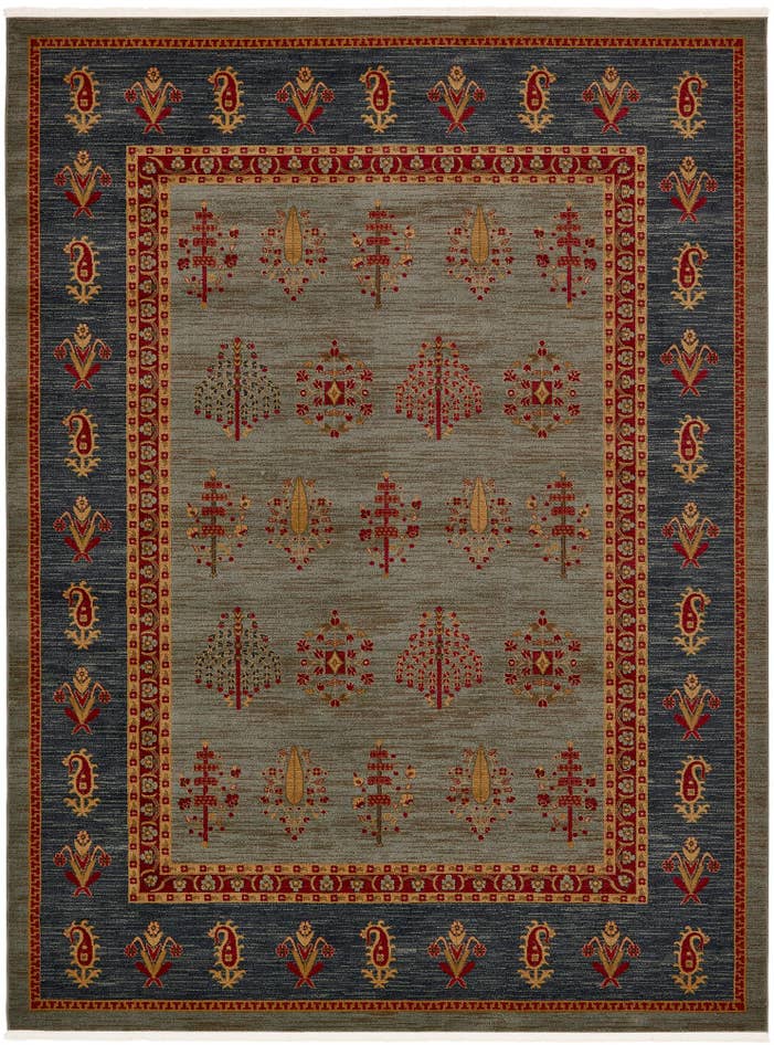 Detail image of 10' x 13' Kashkuli Gabbeh Rug