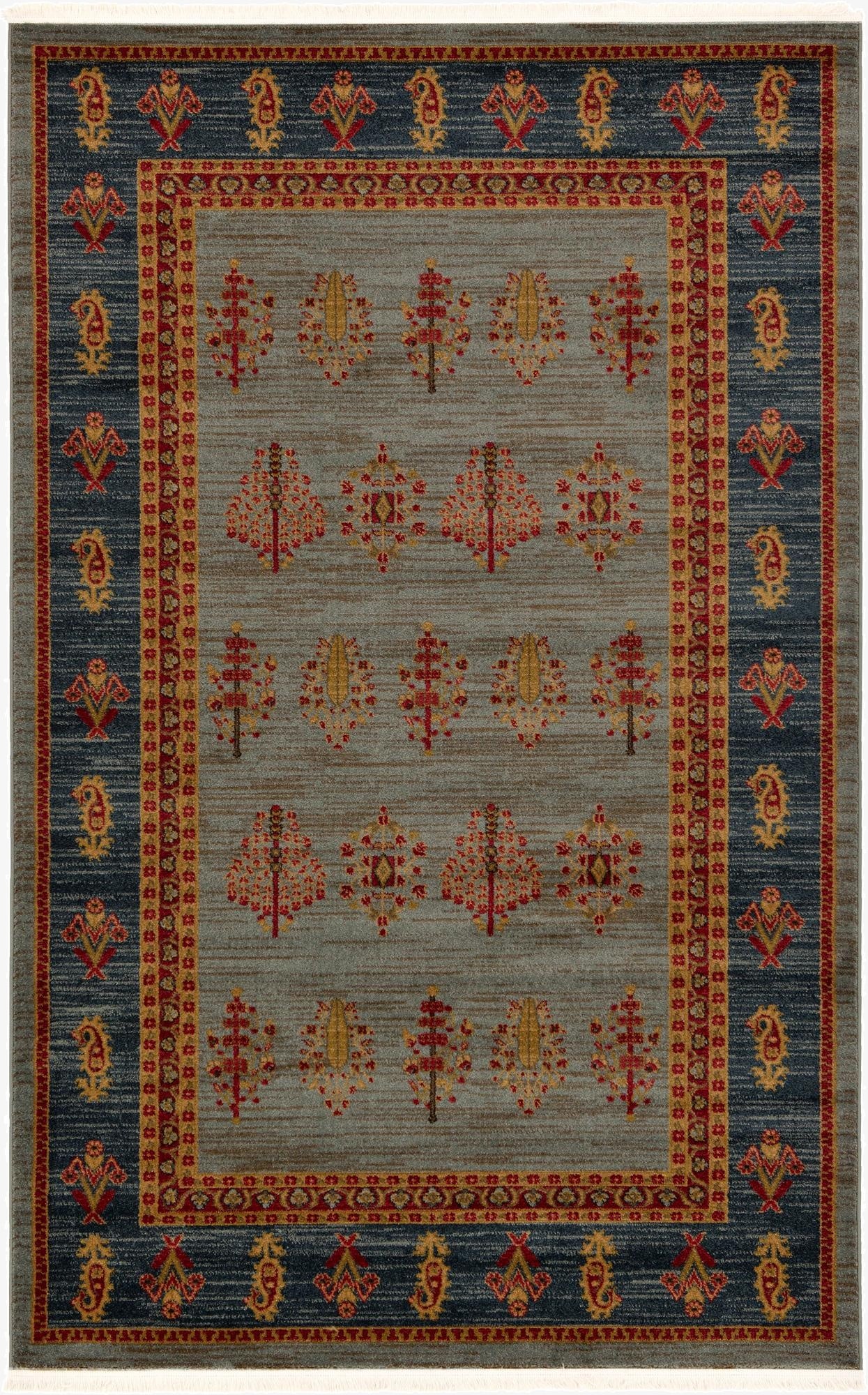 5' x 8' Kashkuli Gabbeh Rug