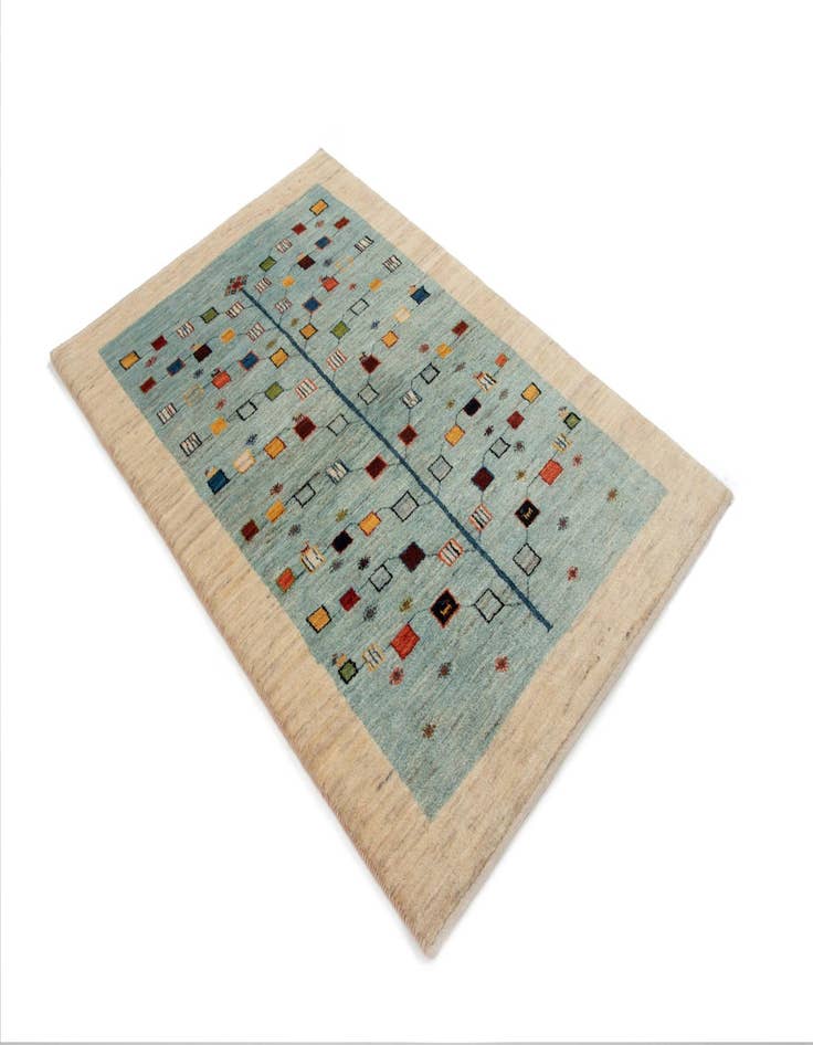 Detail image of 3' 2 x 5' Kashkuli Wool Rug