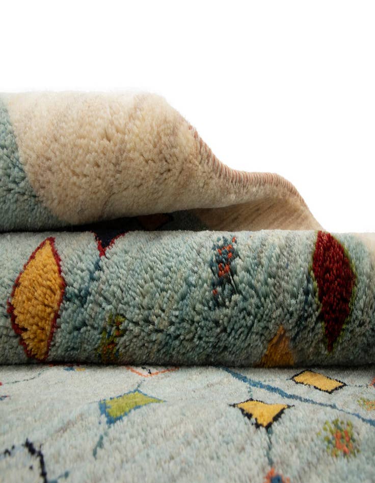 Detail image of 3' 2 x 5' Kashkuli Wool Rug