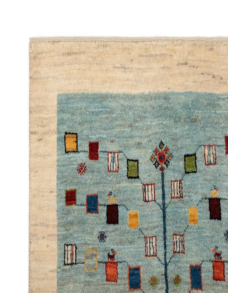 Detail image of 3' 2 x 5' Kashkuli Wool Rug