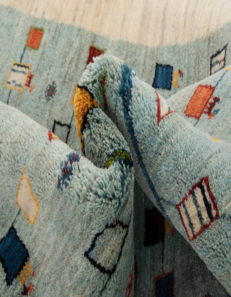 Detail image of 3' 2 x 5' Kashkuli Wool Rug