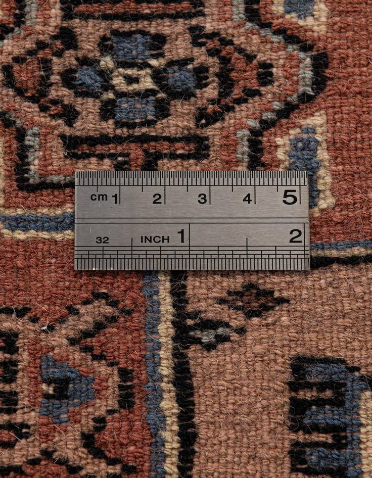 Detail image of 4' 2 x 6' 1  Hand Knotted Kazak Oriental Wool Rug