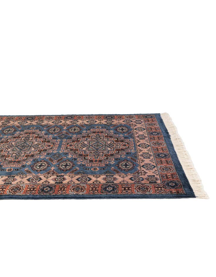 Detail image of 4' 2 x 6' 1 Hand Knotted Kazak Oriental Wool Rug