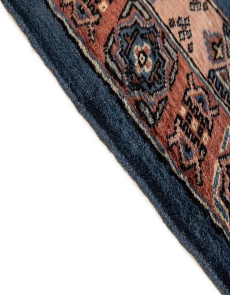 Detail image of 4' 2 x 6' 1  Hand Knotted Kazak Oriental Wool Rug