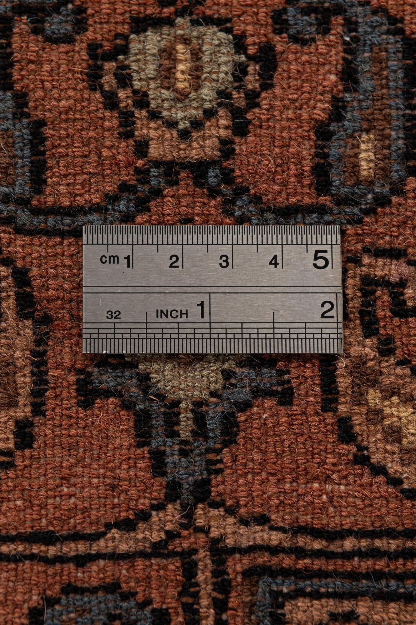 4' 2 x 6' 4 Hand Knotted Kazak Oriental Wool Rug