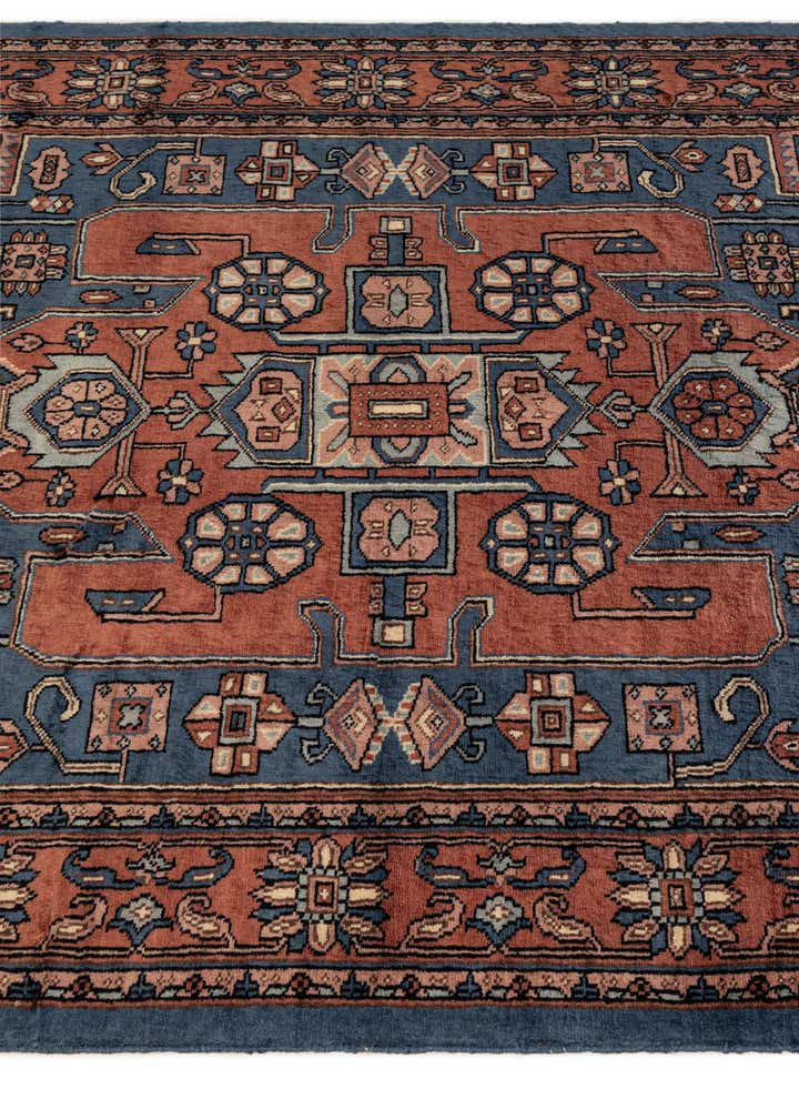 4' 2 x 6' 4 Hand Knotted Kazak Oriental Wool Rug