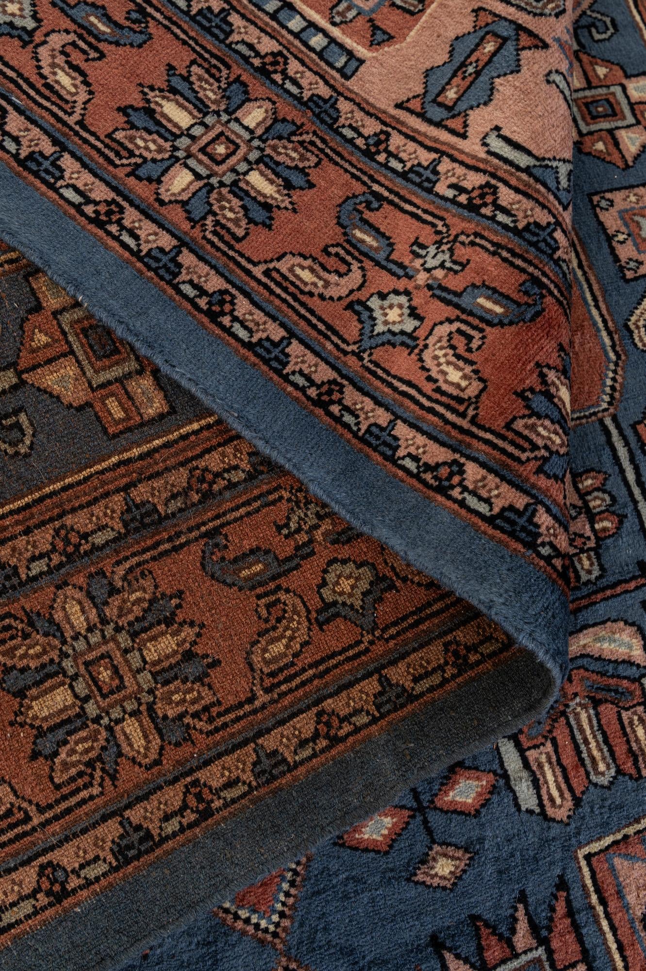 4' 2 x 6' 4 Hand Knotted Kazak Oriental Wool Rug