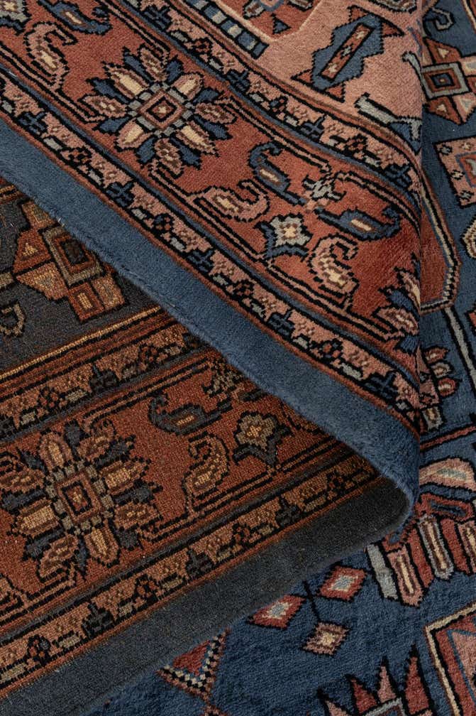 4' 2 x 6' 4 Hand Knotted Kazak Oriental Wool Rug