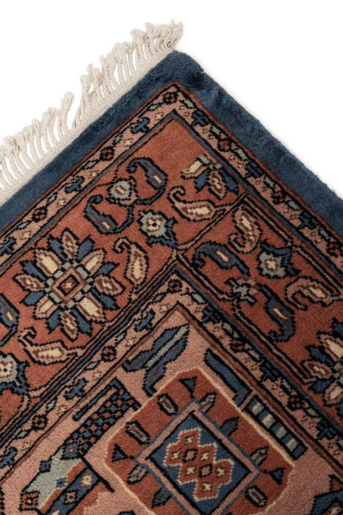 4' 2 x 6' 4 Hand Knotted Kazak Oriental Wool Rug