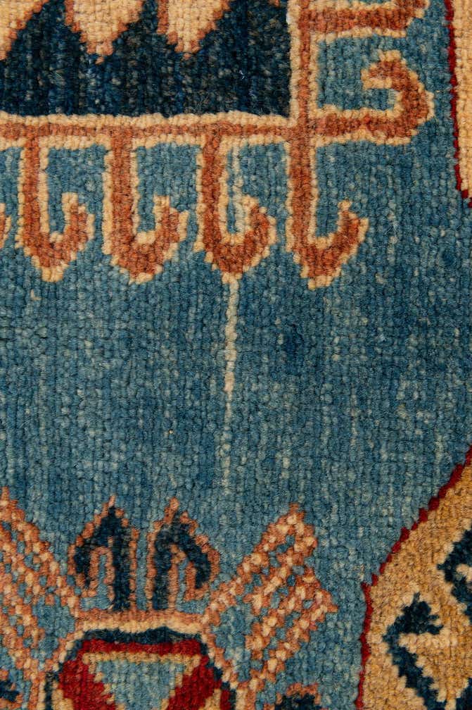 4' 4 x 6' 4 Hand Knotted Kazak Wool Rug