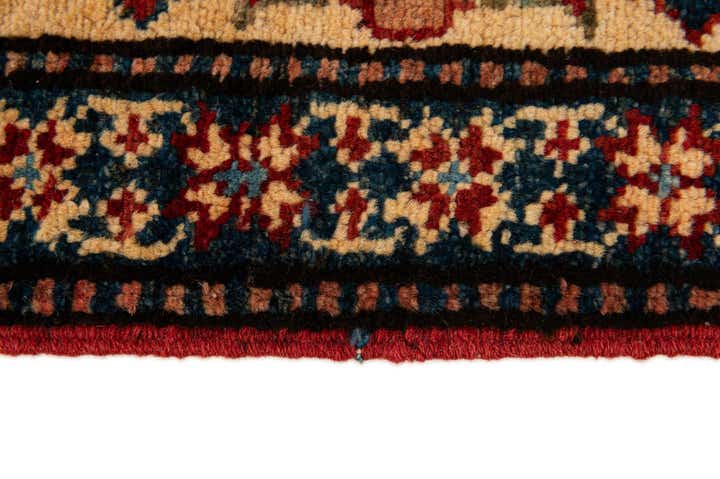 4' 4 x 6' 4 Hand Knotted Kazak Wool Rug