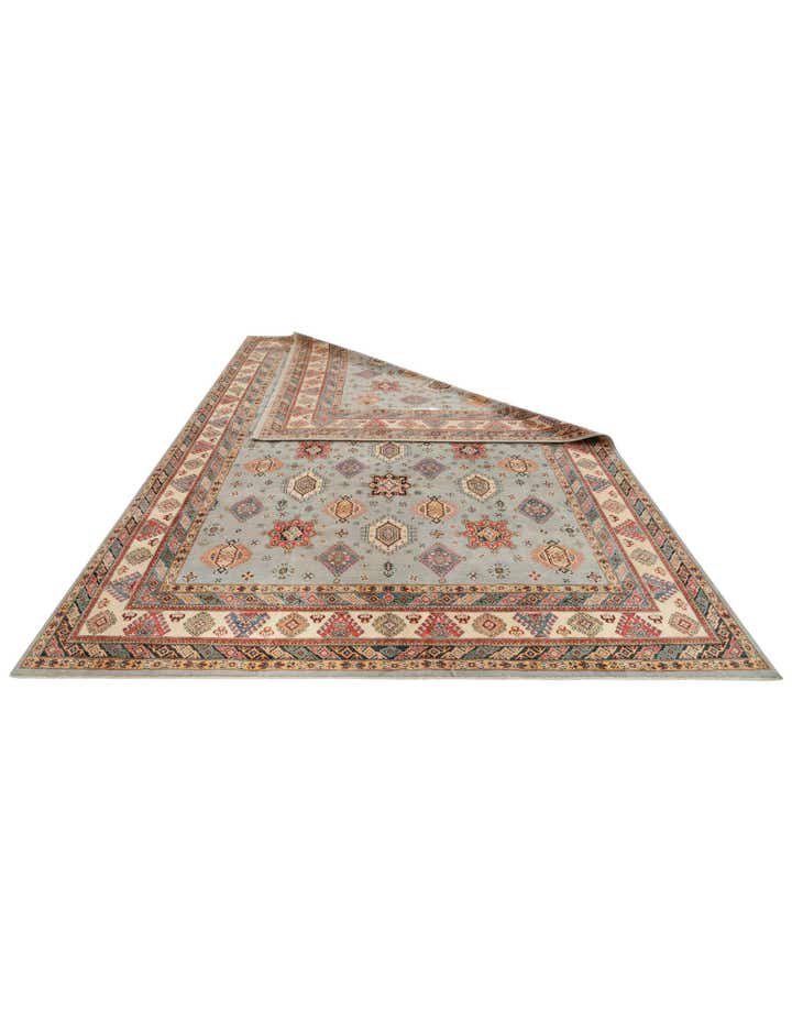 11' 9 x 17' 3 Hand Knotted Kazak Wool Rug