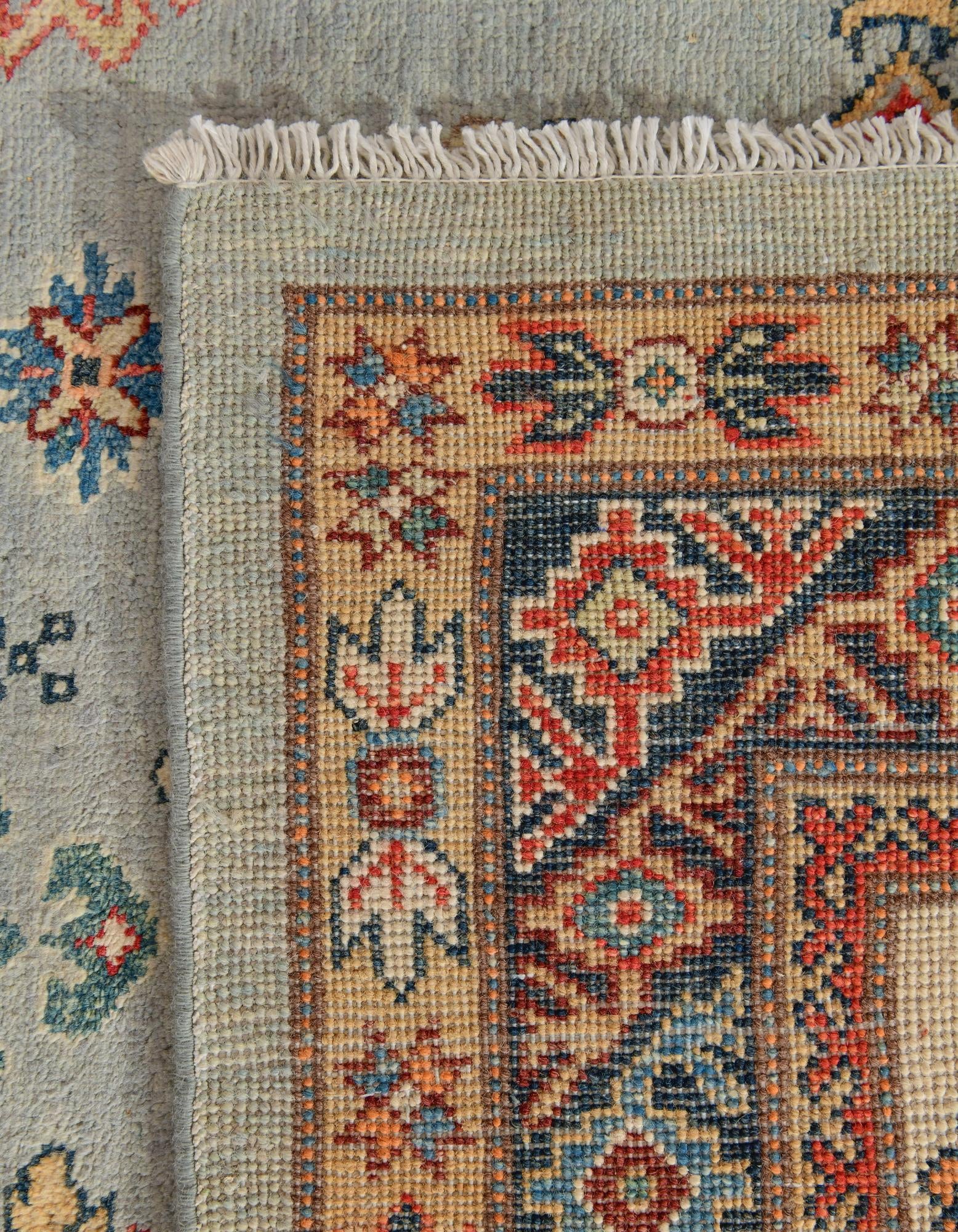 11' 9 x 17' 3 Hand Knotted Kazak Wool Rug