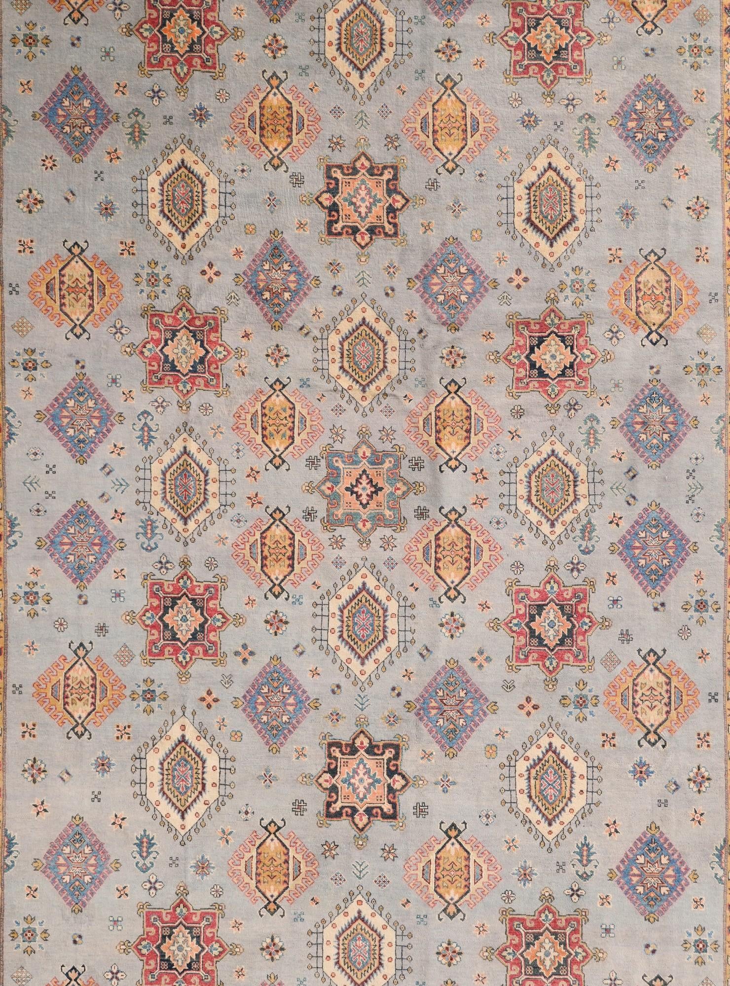 11' 9 x 17' 3 Hand Knotted Kazak Wool Rug