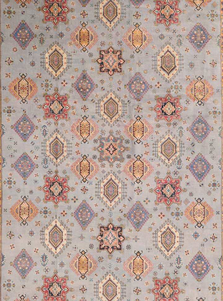 11' 9 x 17' 3 Hand Knotted Kazak Wool Rug