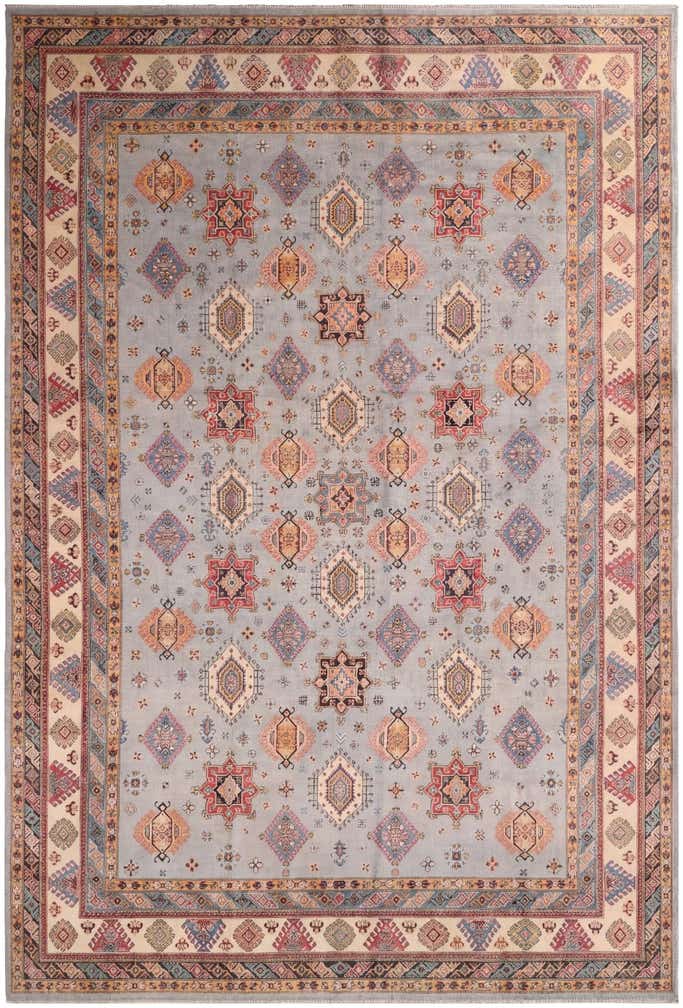 11' 9 x 17' 3 Hand Knotted Kazak Wool Rug