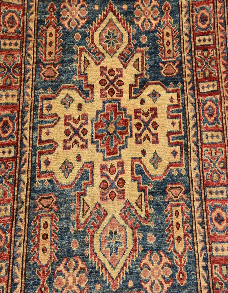 Detail image of 2' 8 x 3' 11  Hand Knotted Kazak Oriental Rug